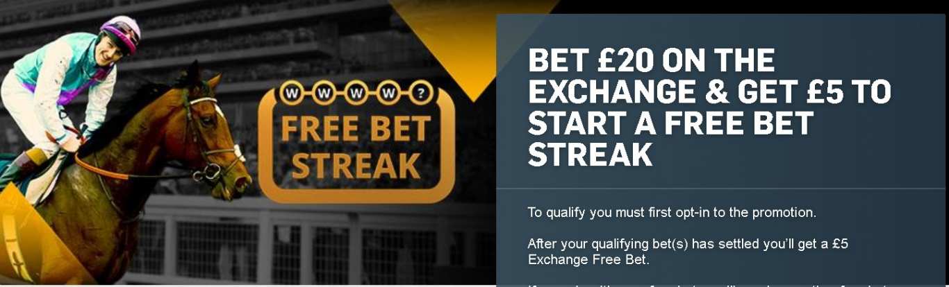 Betfair free bet promo code