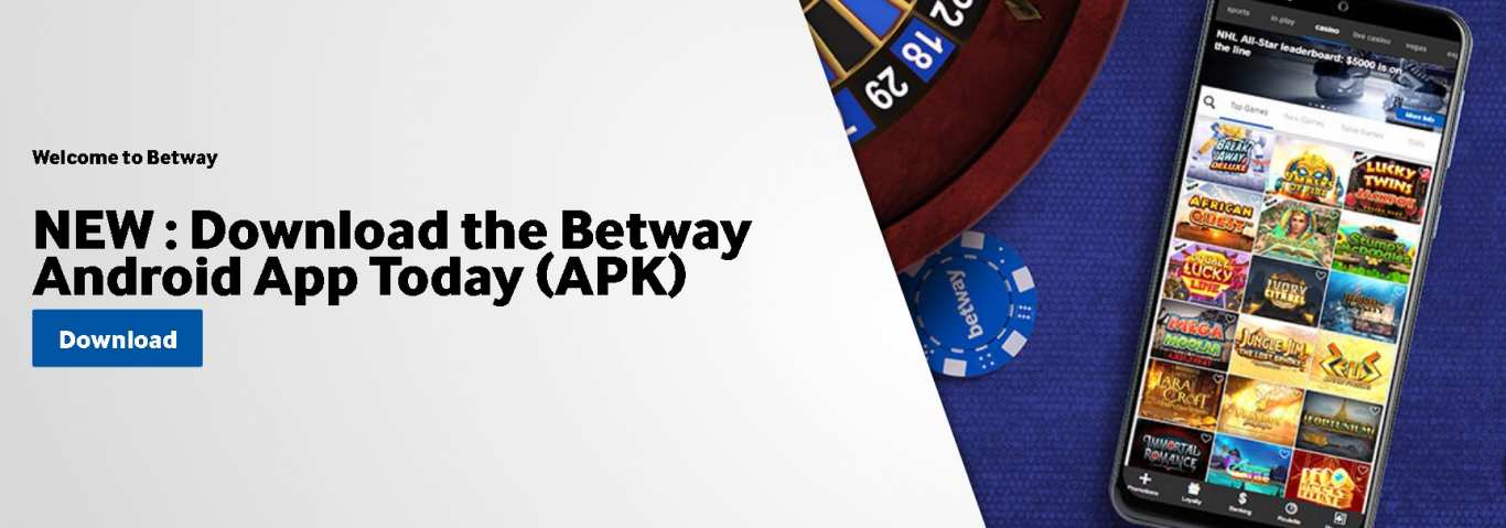 Betway casino app