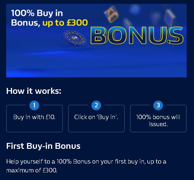 Convert William Hill Poker Points